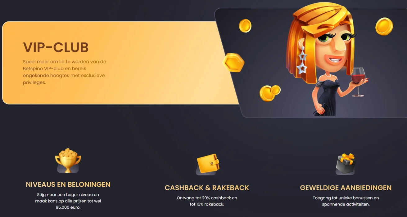 Betspino Casino VIP-Club Betspino Casino VIP-Club